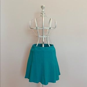 Teal skirt